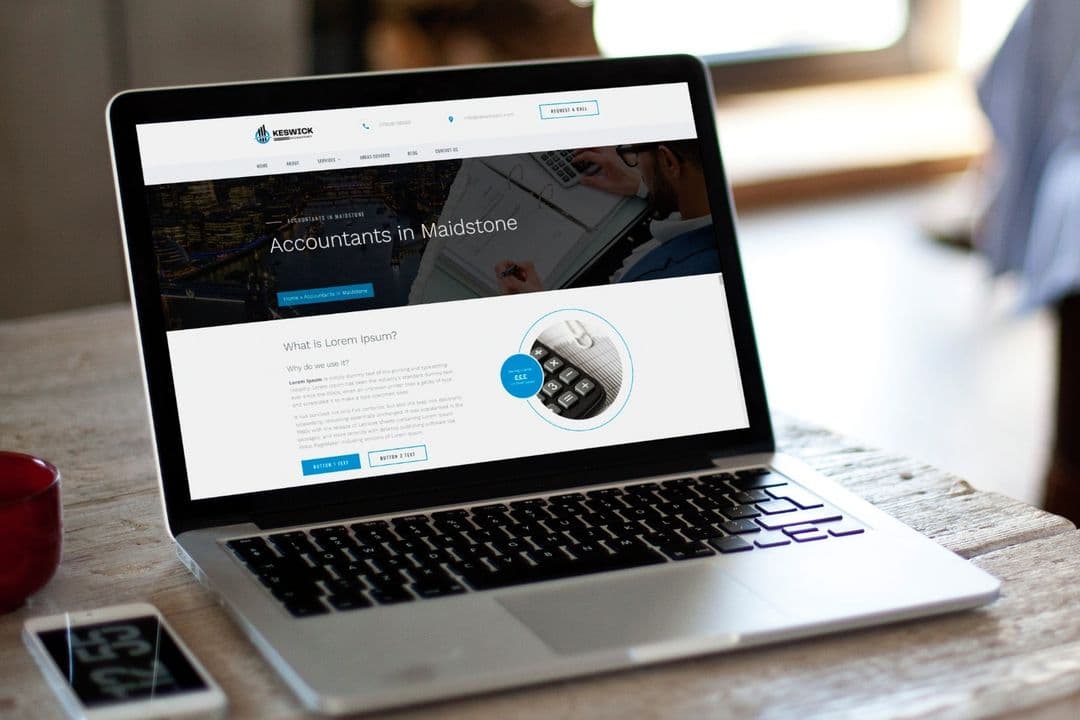Keswick Accountancy – Website Design