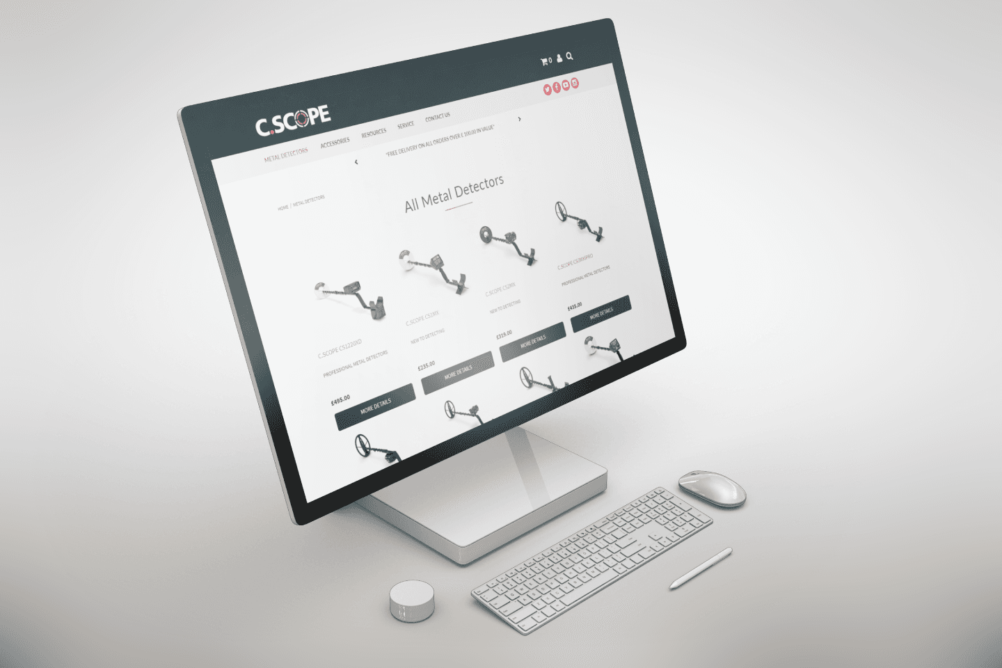 CScope Metal Detectors