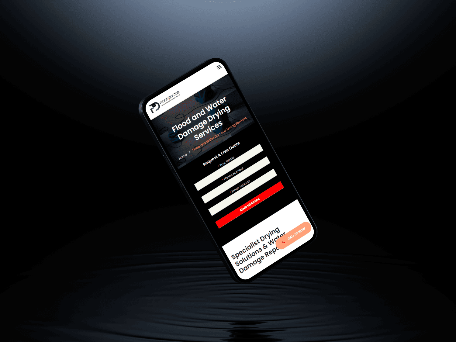 Flood Doctor – Website Design & Web Hosting