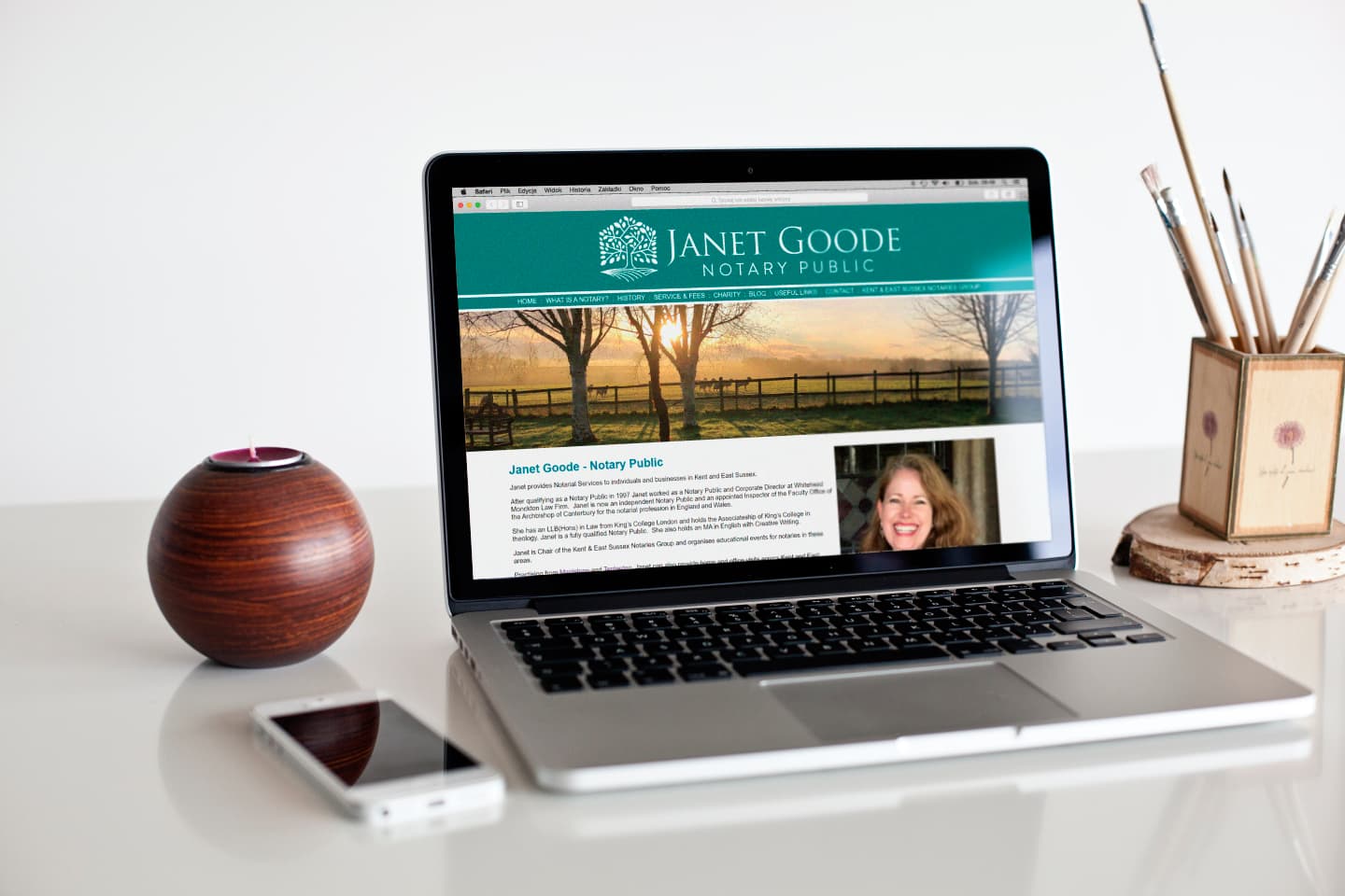 Janet Goode Public Notary – Website Design & SEO