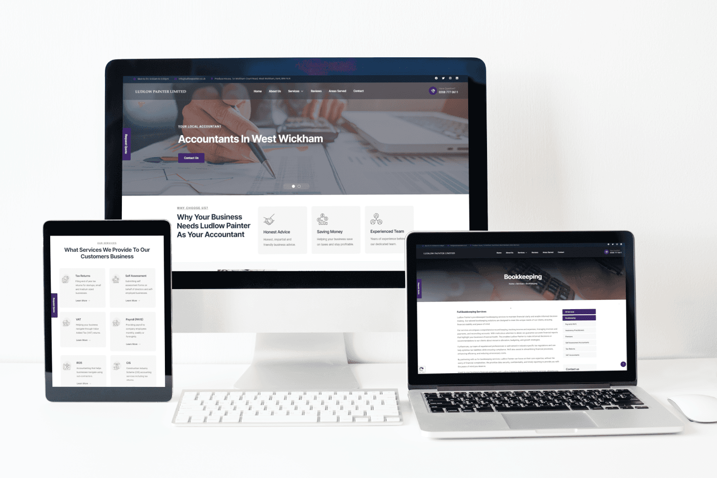 Ludlow Painter – Website Design, Branding & Web Hosting