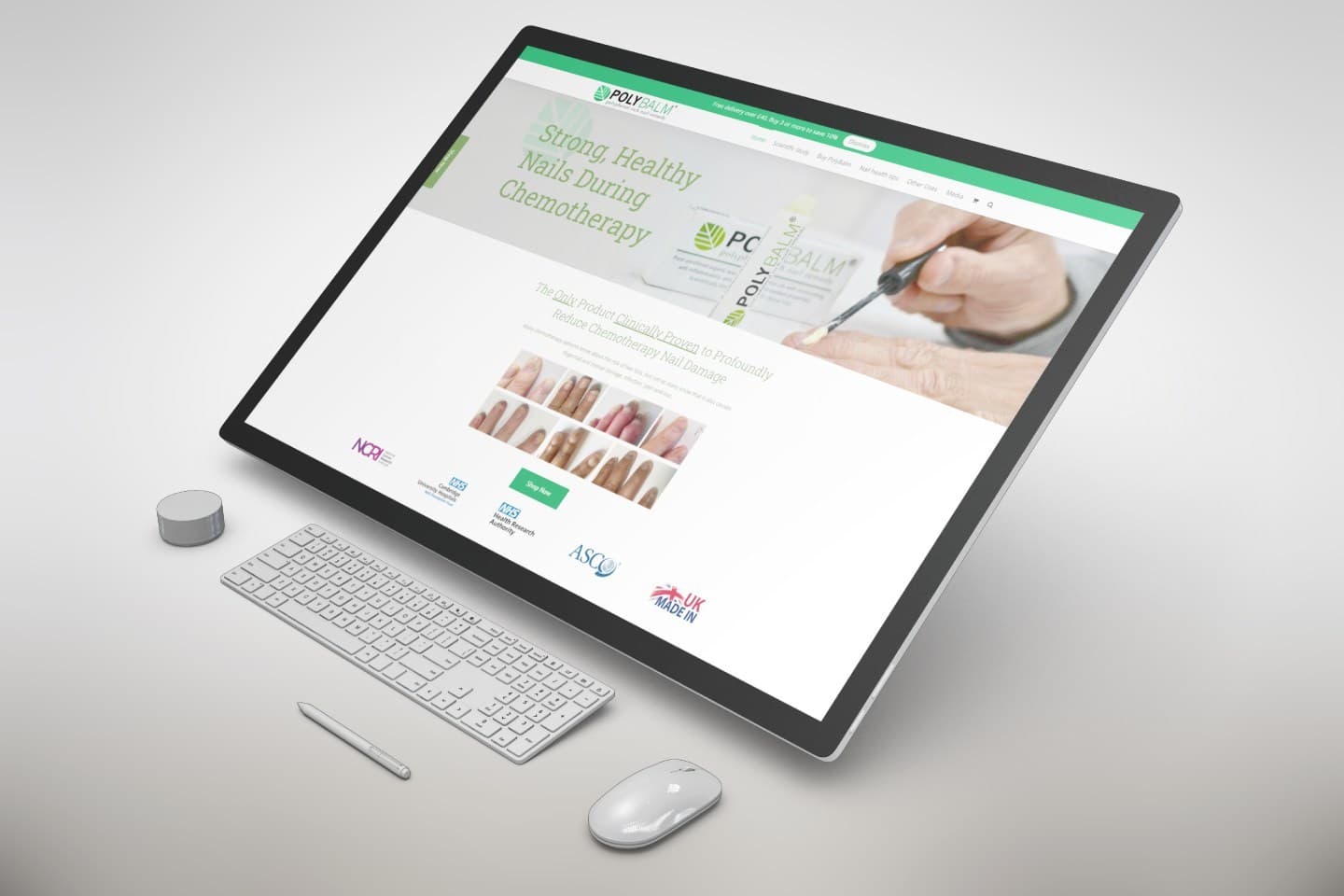 Polybalm – E-Commerce Website Design