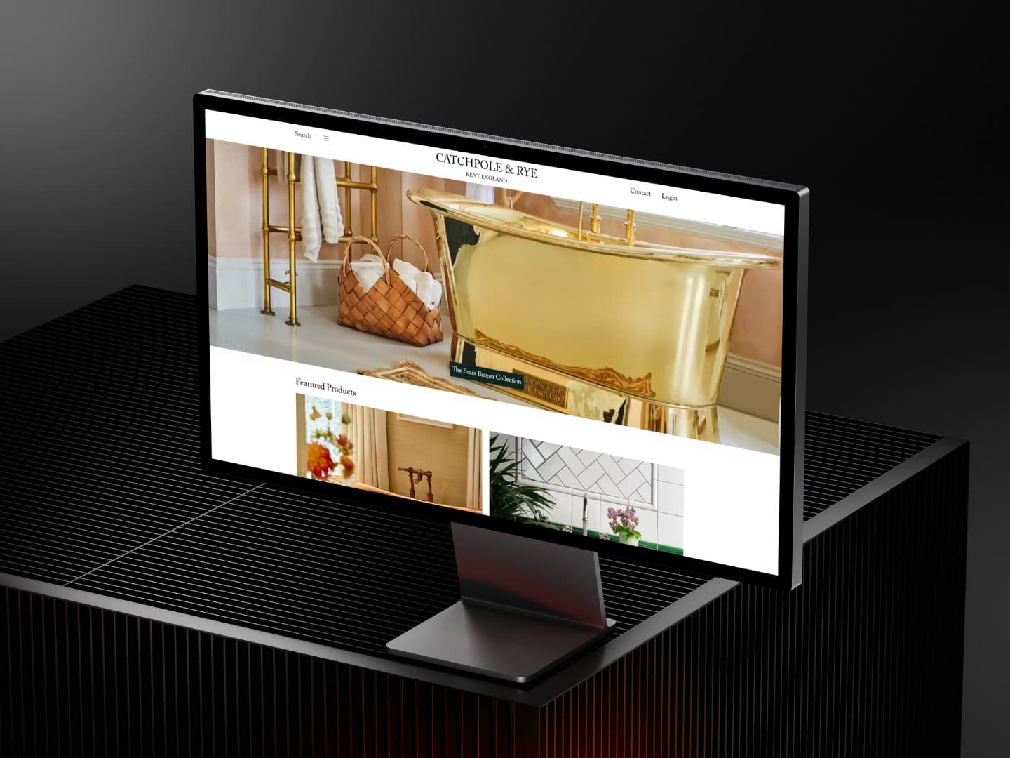 Website design for Bathroom Suppliers by Rushax