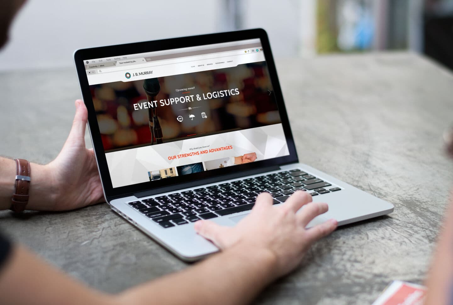 Website design for Logistics Companies by Rushax