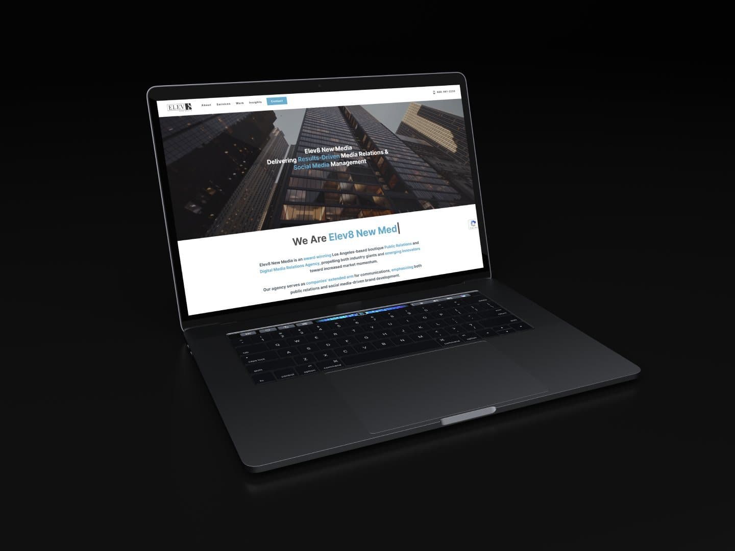 Website design for PR & Public Relations Companies by Rushax