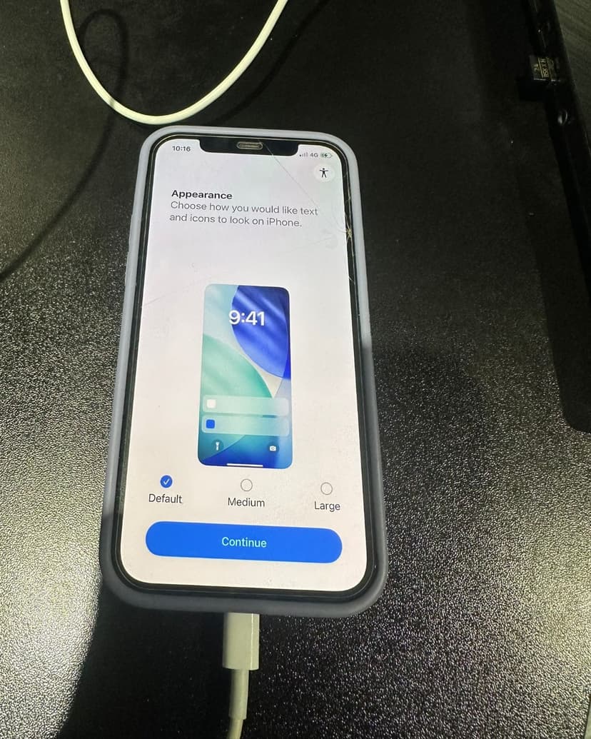 iPhone unlocked — IT support