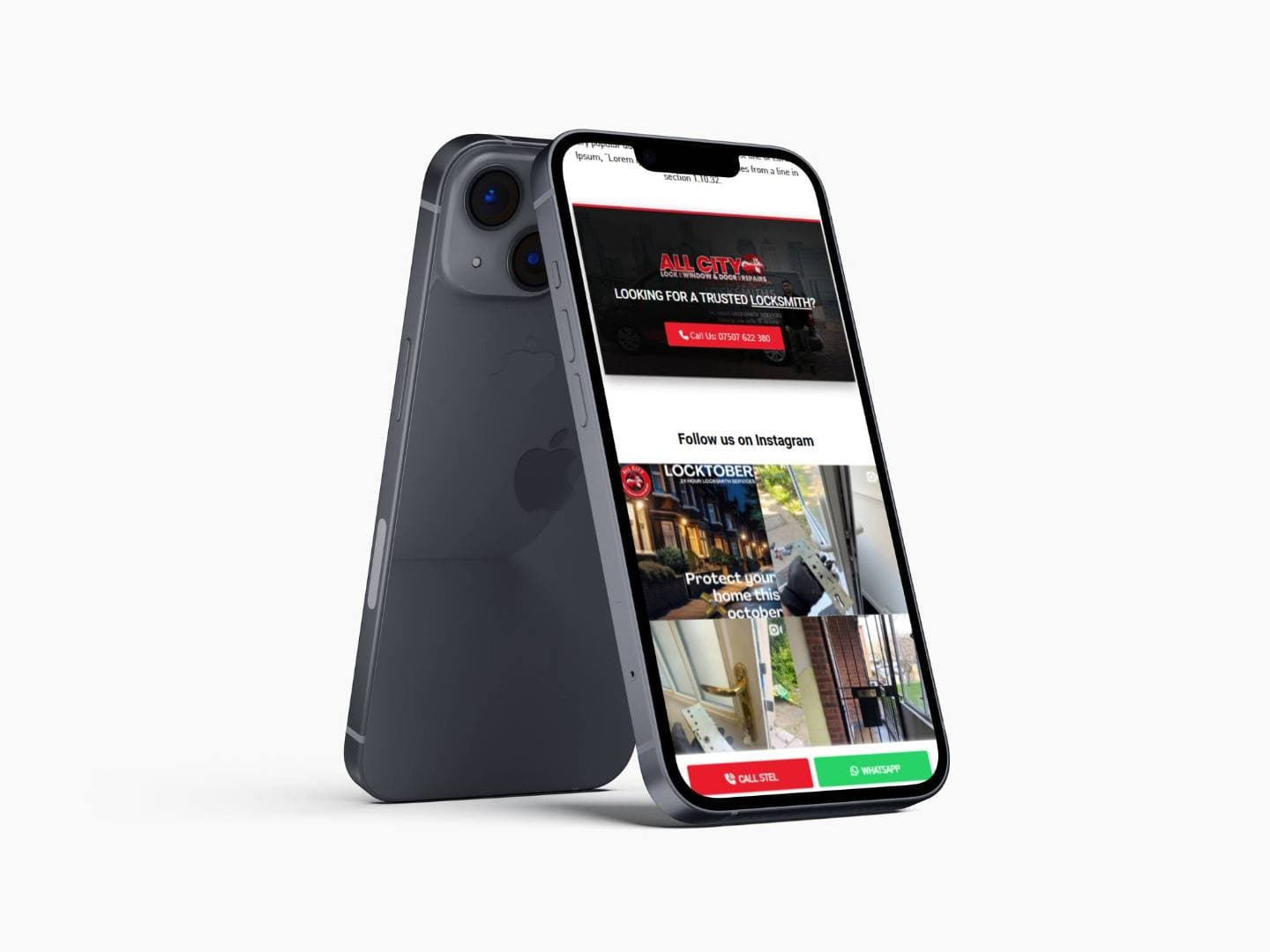 Locksmiths website design